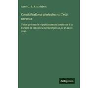 Considérations Générales Sur L'état Nerveux