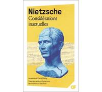 Considérations inactuelles