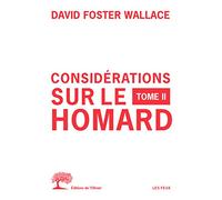 Considérations sur le homard - tome 2