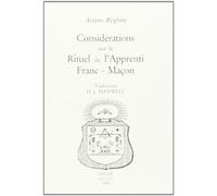 Considérations sur le rituel de l'Apprenti franc-maçon