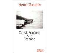 Considérations Sur L'espace