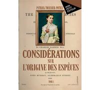 Considérations sur l'Origine des Espèces - Tome 1 - Patrick Tournier-Potiez - Publibook - broché - Roman