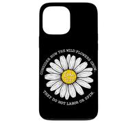 Considérez Comment Les Fleurs Sauvages Poussent Luke 12:27 Christian Coque pour iPhone 13 Pro Max