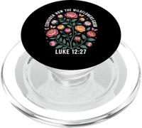 Considérez Comment Les Fleurs Sauvages Poussent Luke 12:27 PopSockets PopGrip pour MagSafe