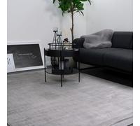 CONSILIO CONCEPT 200 x 290 Tapis salon Argent Bamboo iscose soyeux moderne doux luxus soft