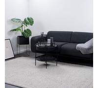 CONSILIO CONCEPT 200 x 290 tapis salon argent laine Wooly moderne designer nature melange discret mat oux