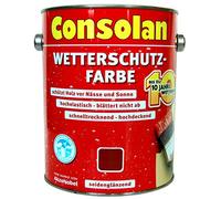 consolan Peinture de protection anti-intempéries pour couleur Marron (208) à 10 ans Protection de longue durée