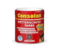 Consolan Peinture de protection contre les intempéries 2,5 l Marron foncé N° 205