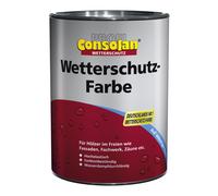 Consolan Peinture/Lasur Protection Météo Noir 10 L 209 Holzschutzmittel