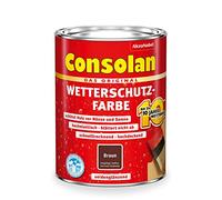 Consolan Wetterschutz Farbe braun 0,75 L