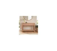 Console 2 tiroirs 110x30x75 cm en teck massif - BALI