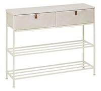 Console 2 tiroirs 2 niveaux Tissa beige 5five