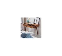 Console 2 tiroirs 90x36x76 cm en bois de sheesham massif