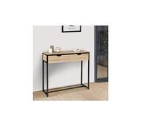Console 2 tiroirs detroit design industriel