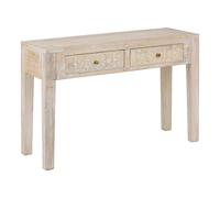 Atmosphera Console Shirel 2 tiroirs en manguier L120 cm