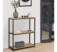 Console 3 Niveaux Detroit Design Industriel Marron