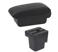Console Accoudoir Pour Ford Pour Focus Pour C-Max 2005 2006 2007 2008 2009 2010 2011 Accoudoir De Voiture Boîte Accoudoir Console Centrale Rangement Double Couche Boîte Accoudoir Voiture Console Centr