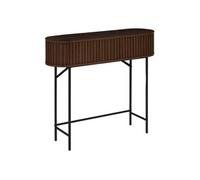 Console Alcove 2 portes effet noyer