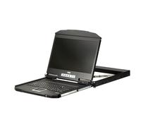 Console Aten 1U courte USB HDMI avec clavier britannique, clavier complet pour r