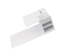 Console Auxiliaire pour Greffe de Cils en Acrylique, Rangement Salon | Surface Lisse, Compartiments Multiples, Adaptée aux Cours de Formation, Centres Beauté, Débutants