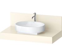 Console Balcoon Duravit rectangulaire, 1 découpe au centre , 1000x550x370mm, BA90570IDID0000, Couleur: Ivoire