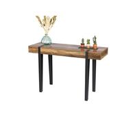 Console bois et métal Brams - Naturel