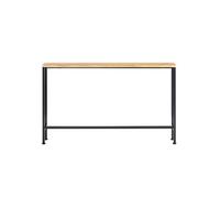 Table Console Cardre En Métal Noir