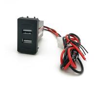 Console Centrale À Port USB Compatible Avec VW Pour T4 Pour Passat Double Pour Adaptateur Chargeur Prise Connecteur Commutateur Chargeur 12V Port USB