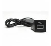 Console Centrale Avec Port USB Compatible Avec VW Pour Golf 6 Pour Jetta Pour MK5 Adaptateur D'entrée Voiture Audio Disque U Prise Flash Câble D'interface Chargeur USB Voiture