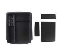 Console Centrale Boîte Plateau Console Centrale Voiture Couche Rangement Centrale Boîte À Gants Console Centrale Noire Compatible Avec VW Pour Golf 7 Pour Golf Pour Mk7 VII 5G GT IR(Flocking pad)