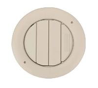 Console Centrale Bouches Pour Ford Pour Expedition Pour EDGE 2015-2022 8A8319893CB Grille Sortie D'air Toit Voiture d'aération Tableau Bord(Beige)