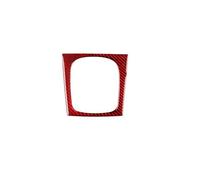 Console Centrale Changement De Vitesse Cadre Décoration Couverture Garniture Voiture Style Intérieur Modifié Auto Accessoires Pour A3 S3 8P 2006-2007(Red8)