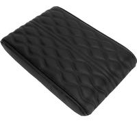 Console centrale Couverture d'accoudoir pad universel Cuir synthétique imperméable sangle élastique pour SUV -camion -voiture noir