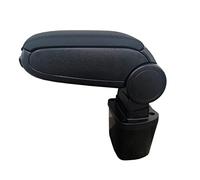 Console centrale d'accoudoir en similicuir noir compatible avec Nissan Juke 2010-2019
