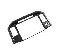 Console Centrale De La Garniture Pour Ford Pour F150 Pour Raptor 2021 2022 2023 Panneau Commande Climatisation En Fiber Carbone ABS Garniture Intérieure(Center Console)