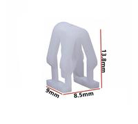 Console Centrale De Type U De Voiture",Tableau Prada,Son,Radio,Cd,Dvd,Panneau De Navigation,Attaches En Plastique,Clips,Rivet,"Structure À Pression Automatique - Type 10pcs D604