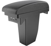 console centrale de voiture Accoudoir central pour Peugeot 2008, pièces de rénovation, détails intérieurs, rangement(B Black line leather)