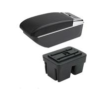 Console centrale en cuir, double espace de rangement, pour VW Golf 7 Mk7 2014-2019, accessoires de voiture dédiés modernisés