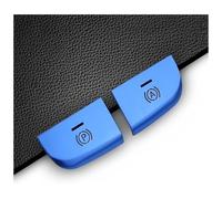 Console Centrale Garniture Autocollants Intérieurs Pour Couvercle De Bouton Levier Vitesse Et Frein À Main Voiture Pour A3 8V 2013-2019(Bleu)