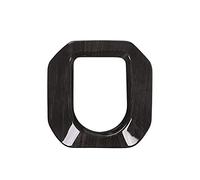 Console Centrale Garniture Pour Range Rover Pour Evoque 12-17 ABS Voiture Intérieur Console Centrale Changement De Vitesse Panneau Garniture Cadre Couverture Accessoire(Black Wood Grain)