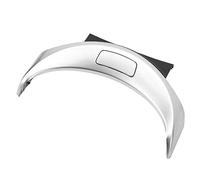 Console Centrale Intérieure de Voiture Accoudoir Boîte de Rangement Bouton de Déverrouillage Interrupteur Housse de Protection Garniture 2056803307 Remplacement pour W205 C200 (Argent)