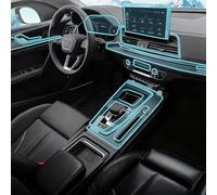 Console Centrale Intérieure De Voiture TPU Film pour Audi Q5 2021-2022,Transparent Film De Protection Intérieur,Anti-Rayures,for RHD