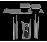 Console Centrale Intérieure De Voiture Transparente pour Geely Coolray Escape SX11 2018 2019 2020 2021 2022 Film Protecteur en TPU Autocollant Protecteur(Style D for RHD)