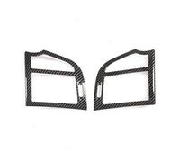 Console Centrale intérieure pour Mercedes-Benz Classe S W221 S300 S350 : Cache de Grille d'aération latérale de Tableau de Bord, Garniture en ABS Effet Carbone.