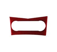 Console Centrale Panneau Autocollants Panneau Climatiseur Fibre Carbone Pour Mercedes Pour Benz W204 W205 W211 W203 CE GLA GLC 2007-2010 Intérieur Voiture Autocollant Panneau Central Voiture(Rouge)