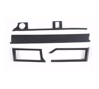Console Centrale Panneau Pour Outlander 2022 2023 2024 ABS Fibre Carbone Console Centrale Décoration Poignée Porte Intérieure Couvercle Cuvette Garniture décoration autocollante(2-)
