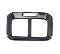 Console Centrale Panneau Pour VW Pour Tiguan Pour MK2 2017-2019 Console Centrale Boîte Rangement Sortie CA Ventilation Panneau USB Garniture Couverture(Carbon Fiber Color A)