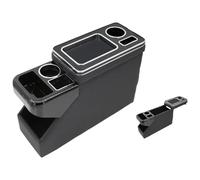 Console Centrale Rangement Pour Hyundai Pour Grand Pour Starex Rangée Avant Garde-corps Coffret Général Affaires Accoudoir Magasin Central Voiture(1th Black)