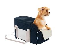 Console centrale siège auto pour chien - siège auto pour chien, siège de siège de renfort pour chien | Lit pour chien lavable entièrement démontable, sangles de réglage