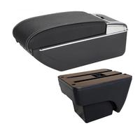 Console Centrale Simple Et Double Niveau De Rangement Arrière Pour Seat Pour Ibiza 6J 6L (2018-2025)(Type C)